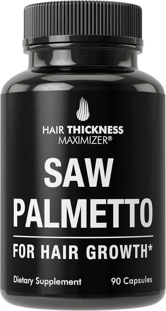 Am văzut Palmetto pentru bărbaţi şi femei. Saw Palmetto Suppliment pentru a sprijini rezistența părului și grosimea. Capsule libere fără GMO și gluten