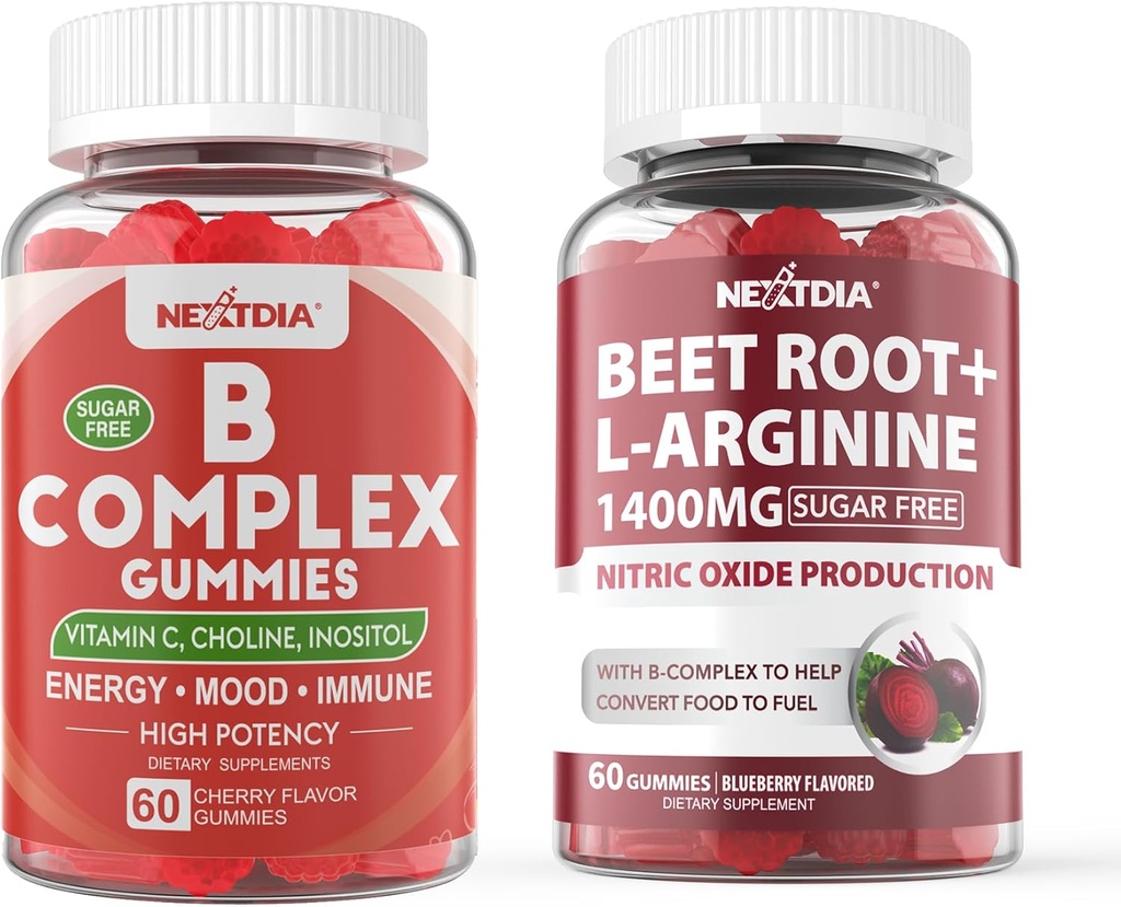 Gume complexe de vitamina B cu gumă rădăcină de sfeclă