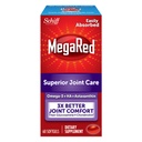 Omega-3 Krill ulei și supliment comun - Megared Joint Care 60 softgels - EPA / DHA acizi grași, antioxidanți, acid hialuronic, Nici un gust de burp pește ca cu ulei de pește