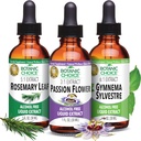 Alegerea botanică Pasiune Floare, Rosemary Leaf, & Gymnema Sylvere extracte Bundle 