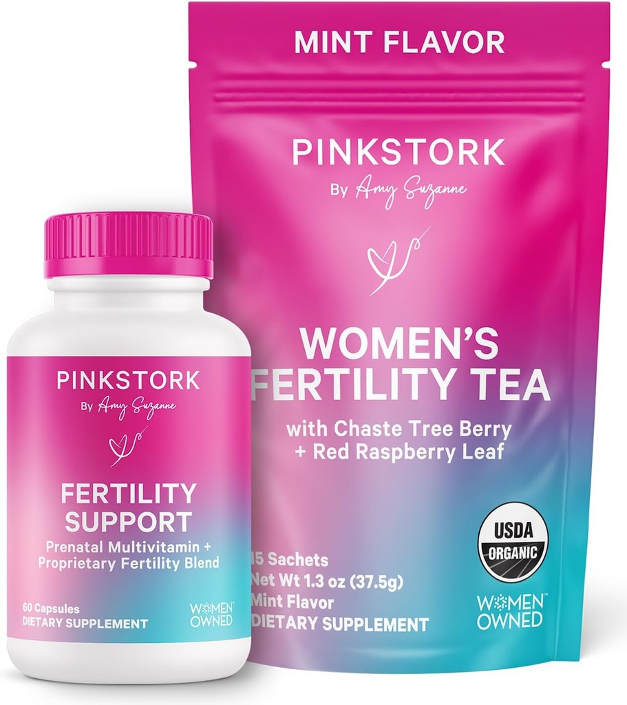 Pink Stork Fertility Bundle pentru femei 
