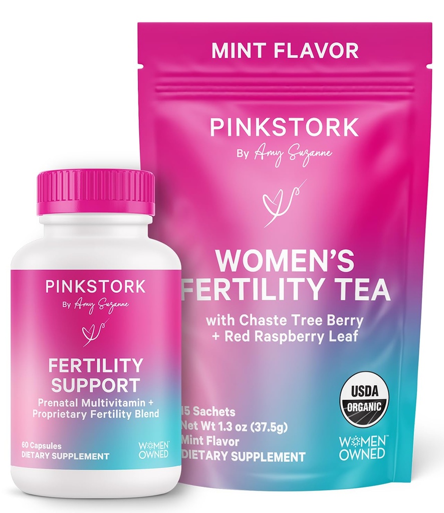 Pink Stork Fertility Bundle pentru femei 