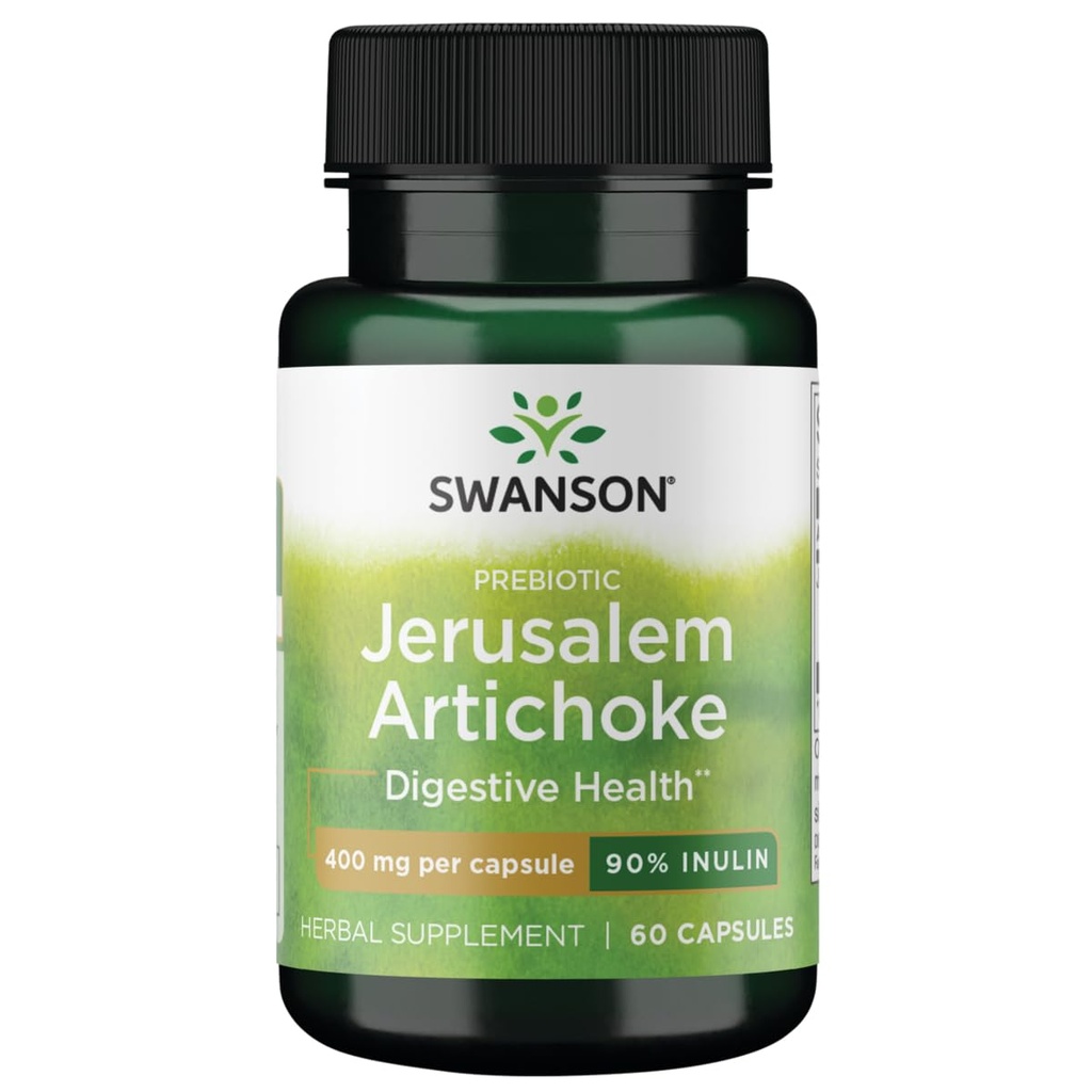 Swanson Full Spectrum Jerusalem Anghinare 400 Milligrame 60 Capsule