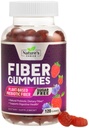 Guma de mestecat pentru adulți, Sugar Free Daily 4g Gummy Fiber Supplement, Gummy Prebiotic Digestive Health Support - plante pe bază de soluuble Chews, Prebiotice Suportă Regularitatea și Digestia - 120 Gume