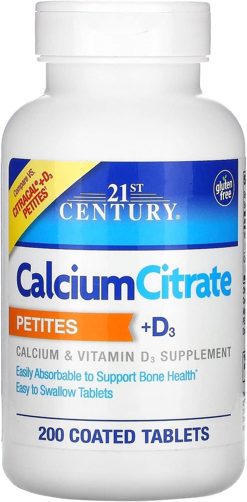 Petites + D3 comprimate filmate - 200 comprimate, ambalaj cu 4 comprimate