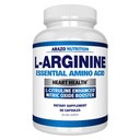 Arazo Nutrition Premium L Arginina - 1340 mg Nitric Oxid Booster cu L-Citrulină & Aminoacidi esențiali pentru câștigul muscular și energie - Puternic nici un booster pentru a instrui mai mult și mai greu 