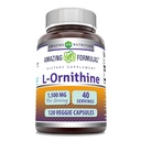 Formule uimitoare L-Ornithin 1500 Mg Per Servire Capsule Supliment Veggie 