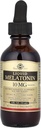Solgar lichid Melatonina 10 mg, Aroma de cireșe negre naturale - 2 fl oz - mare pentru Jet Lag - Vegan, Gluten & lactate gratuit, Kosher - 59 Serviri