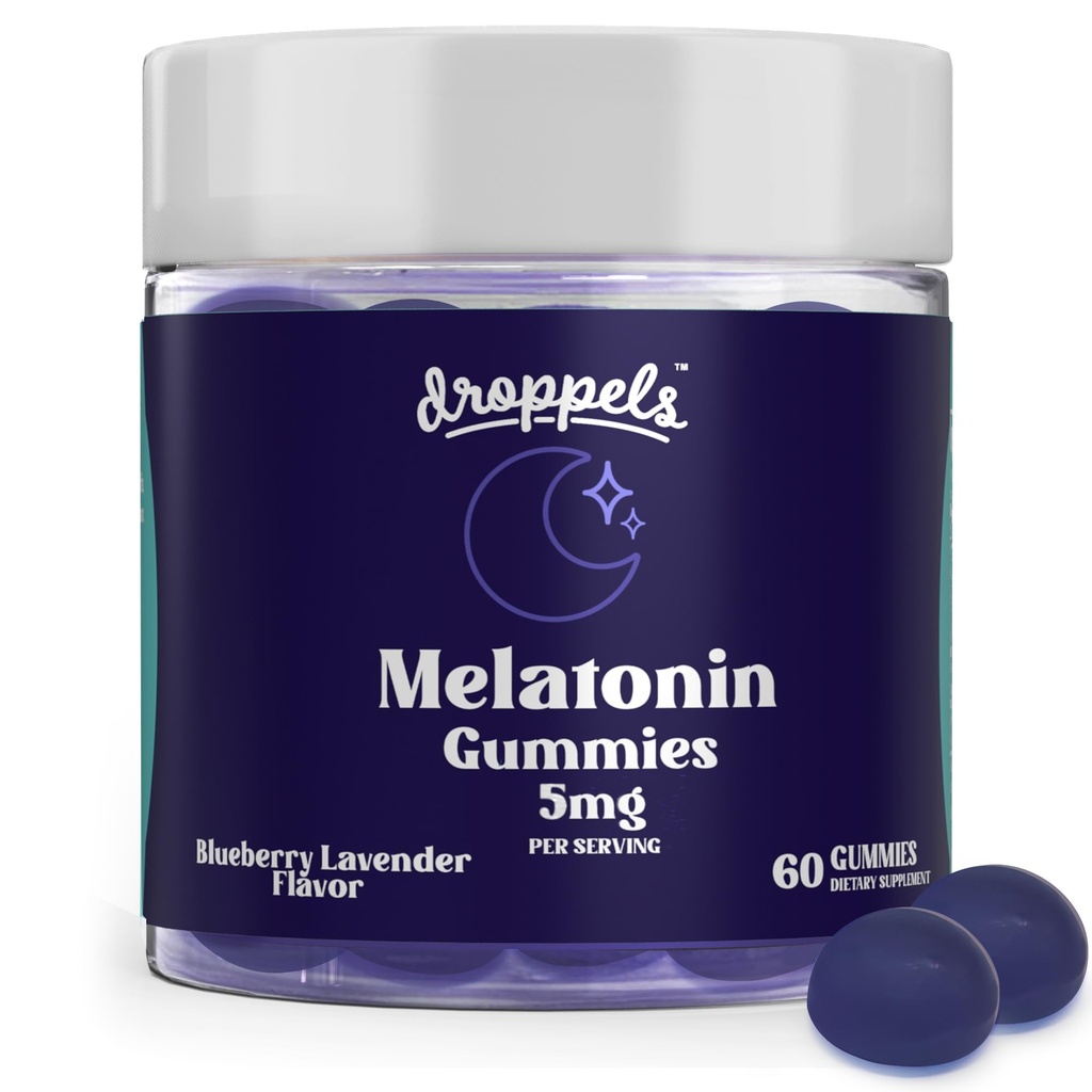 Droppels Melatonine Gummies, 5mg 