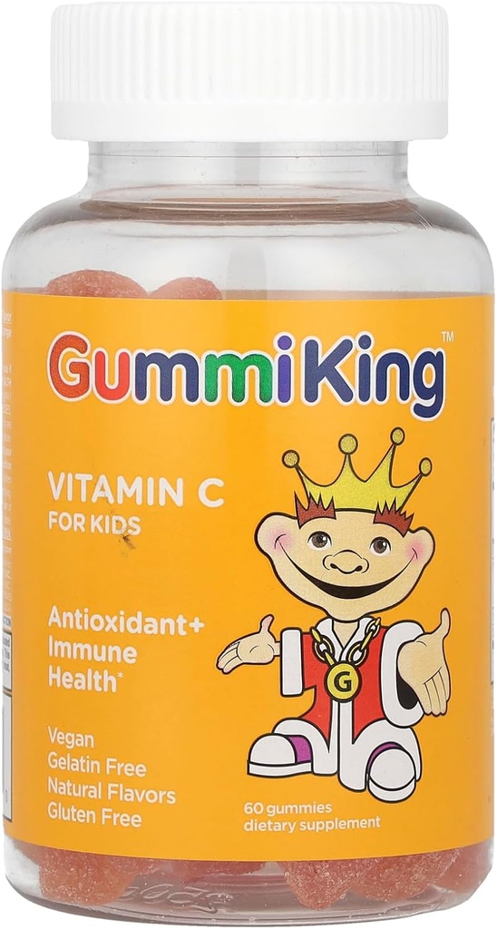Gummi King Vitamina-C Supliment, Orange, 60 Conte
