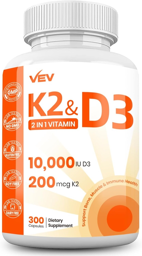 VEV Vitamina D3 K2 