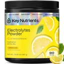 KEY NUTRIENTS Multivitamine Electroliti Pulbere fără zahăr - Reîmprospătare Limonadă Electrolit Pulbere - Sodiu și Suplimentul energetic - Pulbere de hidratare - Nu Calorii - 90 Serviri - Made in USA