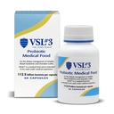 VSL #3® Probiotice pentru sanatate digestiva, IBS & UC Simptome - 112.5B CFU, Putere ridicata, Multi-Tren, Live, Frigider Probiotic, Alimente Medicale pentru Sanatate Ingrijita la Barbati si Femei, 60 Capsule