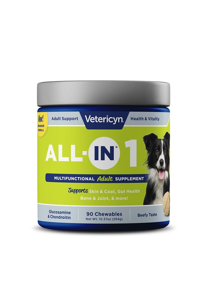 Vetericyn All-in 1 Multifunctional Dog Supplement  90 Număr