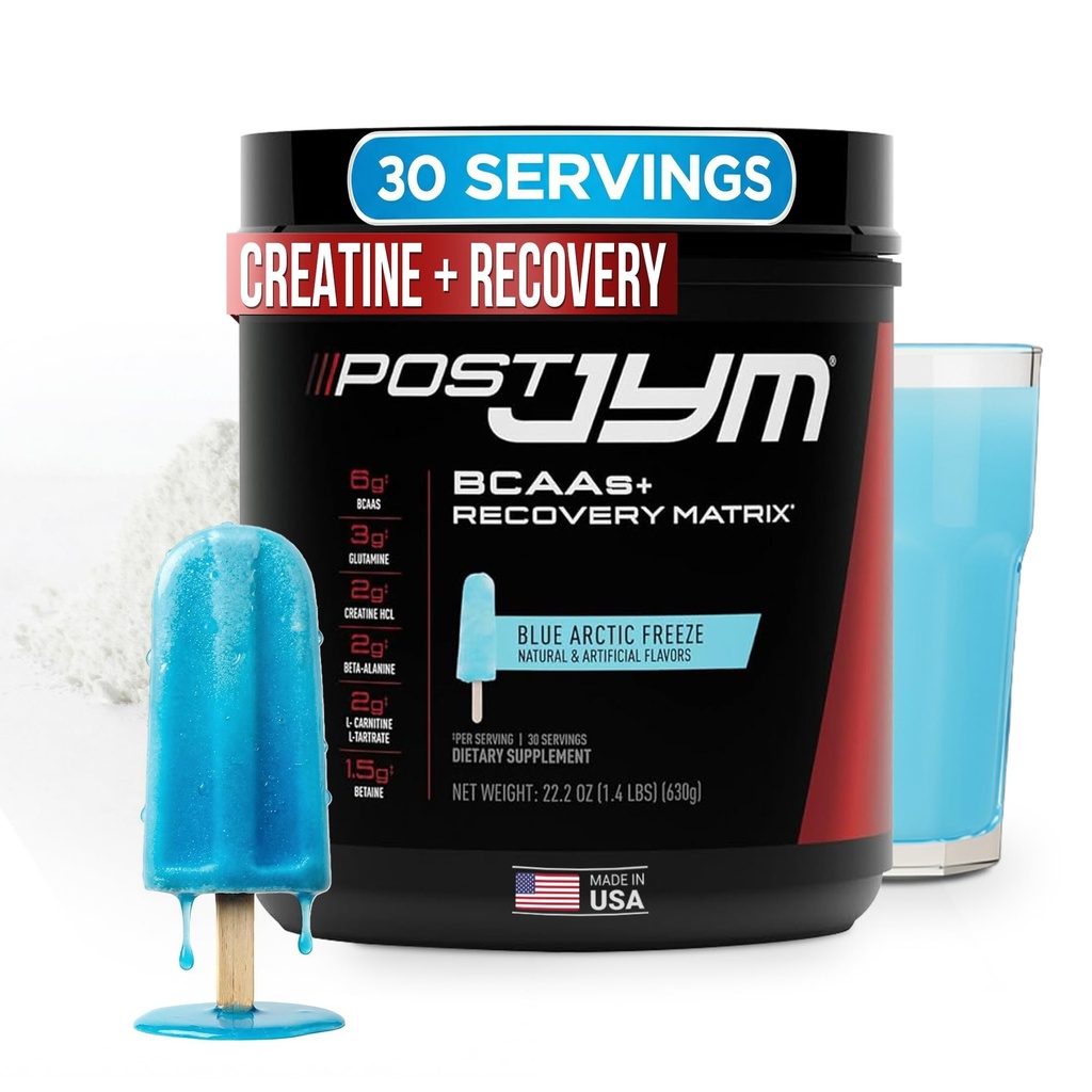JYM Supliment Science Post JYM Active Matrix Blue Artic Freeze Amino Recovery Powder Pură Creatină HCL, B
