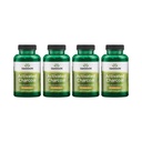 Swanson Charcoal activat - Supliment natural de sustinere absorbtie sanatoasa - Ajuta w / Blooting & mentinerea regulatitatii Bowel - (120 capsule, 520 mg per Servire) 4 ambalaj