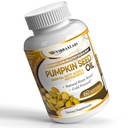 vibraxlabs ulei de semințe de dovleac - 100% rece presat extractie pure 1000mg - Cel mai bun pentru creșterea părului, mai tânăr în căutarea pielii & Face, Vezica de control Supliment, 60 Softgels