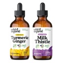 Ginger tinctură 4 fl oz & Milk Thistle Tincture 4 fl oz