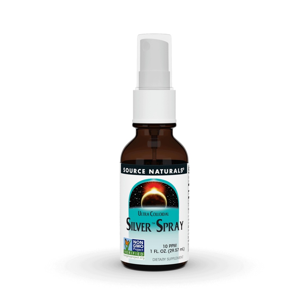Sursa Naturals Ultra coloidal argint Spray 10 ppm pentru suport Wellness - 1 lichid oz
