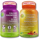 Baze de plante Bone & Immune Supplement Bundle 