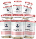 IBDassistTM Hashi Ajuta Asistenţă tiroidiană pentru femei şi bărbaţi - Supliment tiroidian pentru boala Hashimoto şi hipotiroidism* - cu Ashwagandha, Seleniu, Zinc, Vitamine esenţiale & More - 30 Capsule (6 ambalaj)