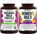 FarmHaven Milk Thistle Capsule şi multivitamine pentru femei 
