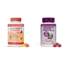 InteligentPants Copii Multivitamine Gummies și Probiotic Imunity Bundle: Omega 3 Ulei de pește (EPA/DHA), Vitamina D3, C, Vitamina B12, B6, Digestive & Imunity Supplement (30 Day Suppliment)