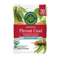Medicina traditionala Throat Coat Organic Cough Drops, Eucalipt menta cu mentol, Soothes Sore Throats & Relieves Tuse, 30ct.