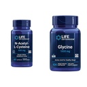 Prelungirea duratei de viaţă N-Acetil-L-Cysteine (NAC) & Glicină 1000 mg, Promovează relaxarea, somn sănătos, Aminoacid, Gluten-GMO, Vegetarian, 100 Capsule