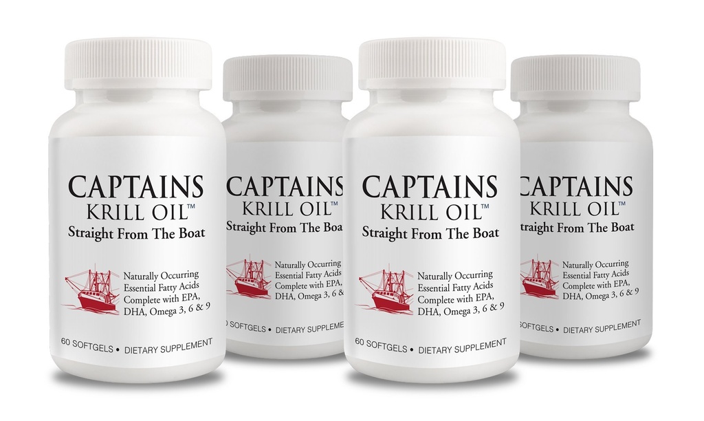 Căpitani Pure Antarctic Krill Oil Softgels 