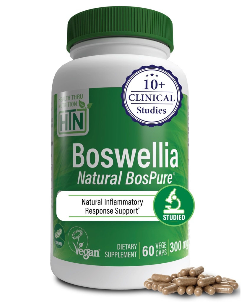Health Thru Nutrition Boswellia 300mg 60 capsule ca Bospure AKBAMAX 