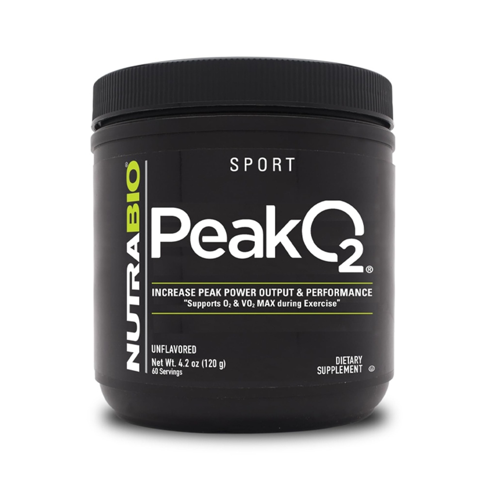 Vârful NutraBio O2, nearomatizat, 4.2 oz (120 g), Labs