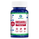 BioTrust OmegaKrill EPA & DHA Omega 3 Supliment, pește și ulei Krill pentru a oferi sprijin pentru articulații, inimă, creier, ochi și piele (30 Serviri)