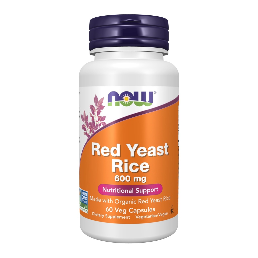 ACUM Alimente Suplimente, Red Yeast Rice 600 mg, Made with Organic Red Yeast Rice, 60 Veg Capsule
