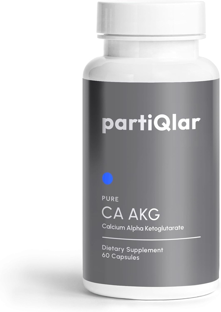 Supliment CA AKG - Pure Alpha Ketoglutarate cu bio-Avaibilitate ridicată - Supliment AKG de calciu 1000mg per 2 Capsule Servire - Suporturi Proces de imbatranire sanatoasa - Made in USA - 60 capsule