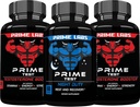 Prime Labs Prime Test Testosteron Booster (60 Count, 2-Pack) + Night Duty Sleep Supplement (60 Count)