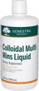 Mărcile Genestra Multi Mins lichid coloidal - Minerale coloidale - Aromă naturală portocalie - 33 Serviri