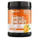 Optimum Nutrition Amino Energy - Pre Workout cu ceai verde, BCAA, Amino Acids, Keto Friendly, Green Coffee Extract, Energetic Powder - Orange Cooler, 65 Servings (Packaging May Vary)