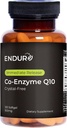 Endur Crystal-Free Co-Enzime Q10, Heart & Antioxidant Defense Supplement, Ajuta la sustinerea productiei de energie, Gluten gratuit, 100mg (120 Softgels)