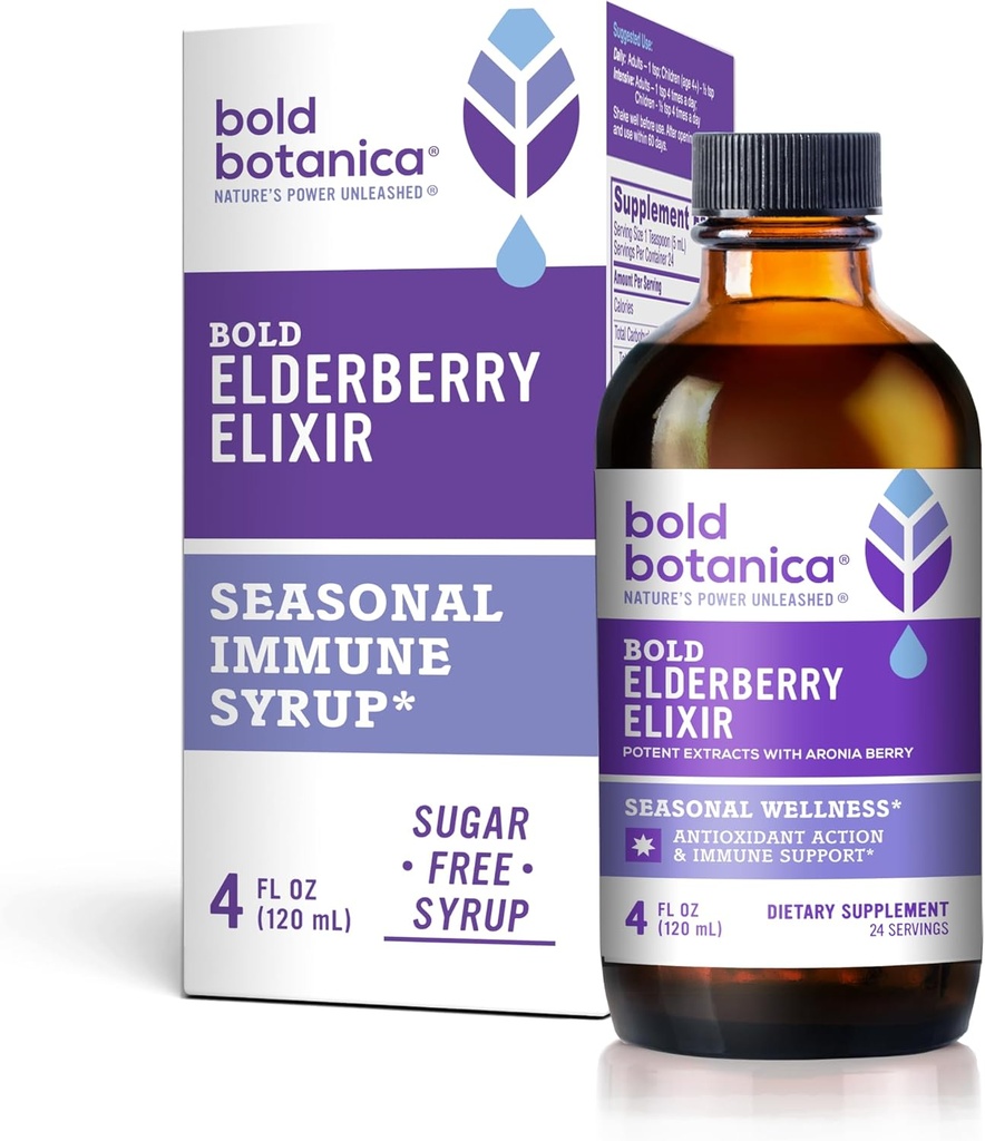 Bold Botanica Elderberry Elixir 