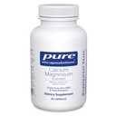Încapsulari pure Magneziu de calciu (Citrat) - 240 g Calciu & 240 g Magneziu - Suport pentru sănătatea osoasă - Negomo & Vegan - 90 capsule