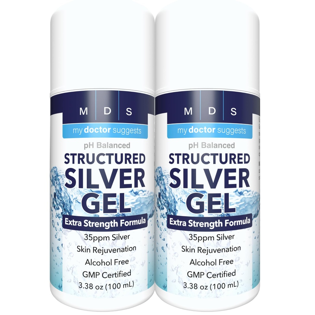 Calibri Silver Gel Extra Putere - 35ppm Gel de argint coloidal activat pentru potenta maxima - Made in USA - Formula structurata intr-un pachet confortabil 2