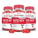 Laboratoare justificate (3 Pack Keto Rush Keto ACV Apple Cider Otegar Boost Formulat cu rodie Beet Juice Powder B12 Vegan Non OMG 180 Gummie