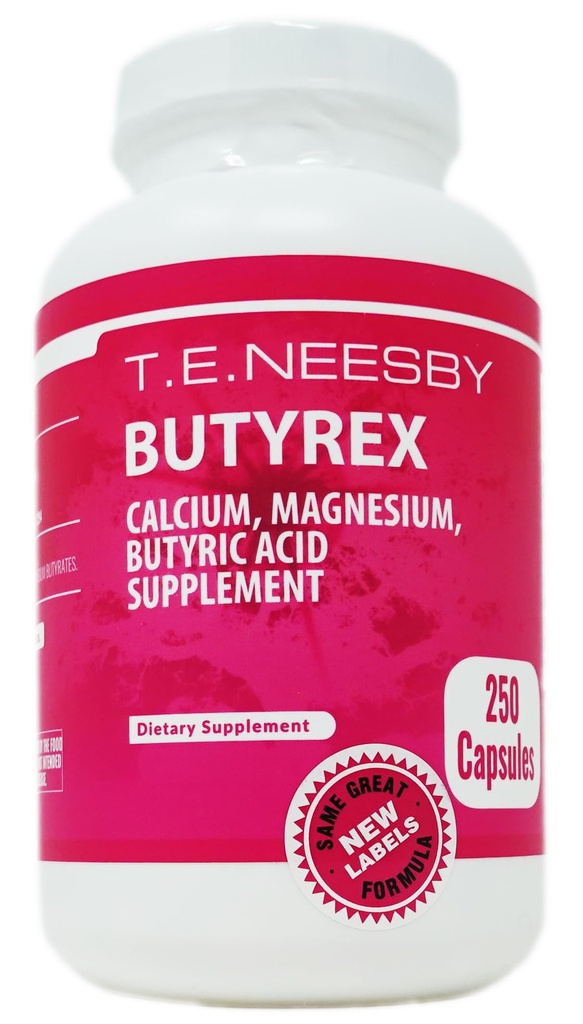 Butyrex Complex butirat de calciu/magnesiu: 250 capsule