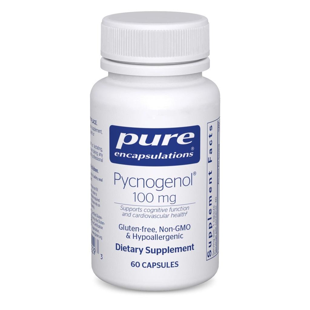 Încapsularea pură Pycnogenol 100 mg 