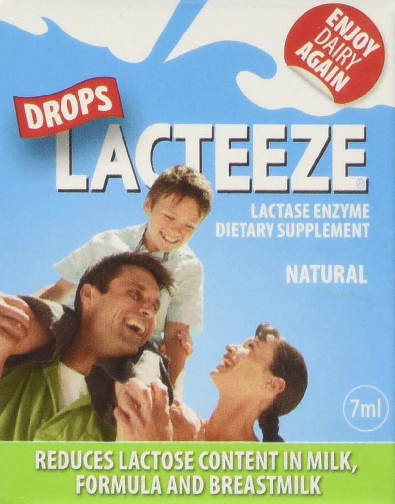 Gelda Scientific Lacteze Drops 7 ml Enzimă lichidă