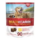 VetIQ Multivitamine Supliment pentru câini, Health Supplement Soft Chews, 90 Count