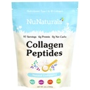 Nunaturals Colagen Peptides Powder (Tipul I, III), pentru piele, păr și unghie, 24oz