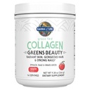 Gradina de viata Iarba Fed Colagen Verdes Pudră de frumusete - Măr, 14 Serviri, pentru femei unghii de păr articulații, Colagen Peptide pulbere + proteine + Greens Supliment